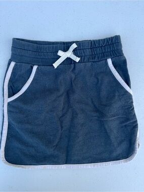 Carter's Navy Skirt with White Trim and Bow